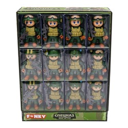 Фигурка Funky Toys «Спецназ», в зелёной форме, 8 см, МИКС